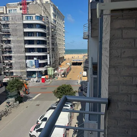 Seacast Oostende 2 Slaapkamers Met Zeezicht En Terras - Centraal In Centrum Gelegen - 100 M Van Het Strand Oostende